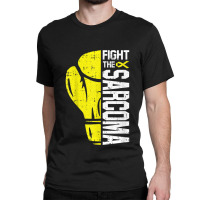 Fight Sarcoma Awareness Cool Ribbon Cancer Survivor Warrior Classic T-shirt | Artistshot