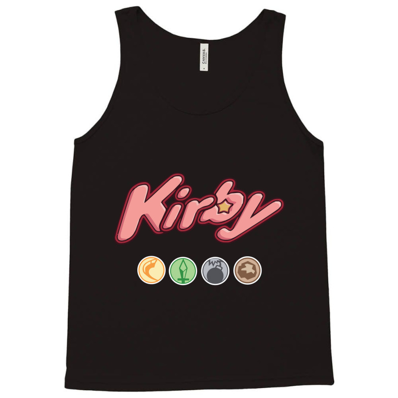 Objects And Abilities Kirby Tank Top | Artistshot