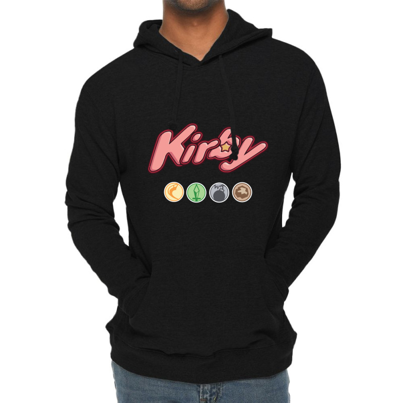 Objects And Abilities Kirby Lightweight Hoodie | Artistshot