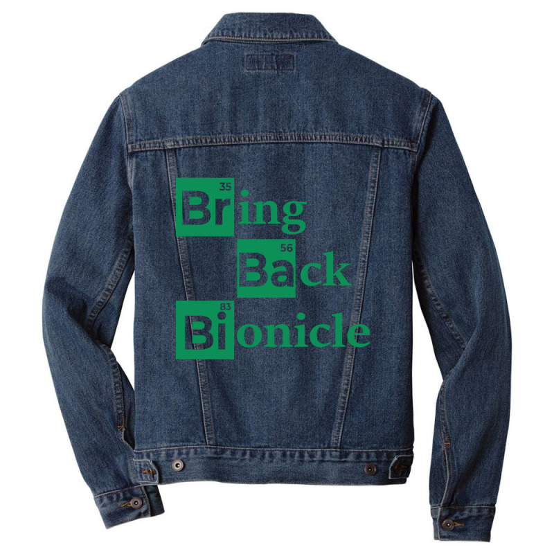 Bring Back Bionicle Men Denim Jacket by Jeremy_Hutson | Artistshot