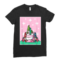 Gnomes Strawberry Milk Shake Carton Japanese Kawaii Anime Ladies Fitted T-shirt | Artistshot