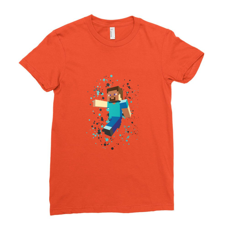 Mine Character Ladies Fitted T-Shirt by Wayne-Shop | Artistshot