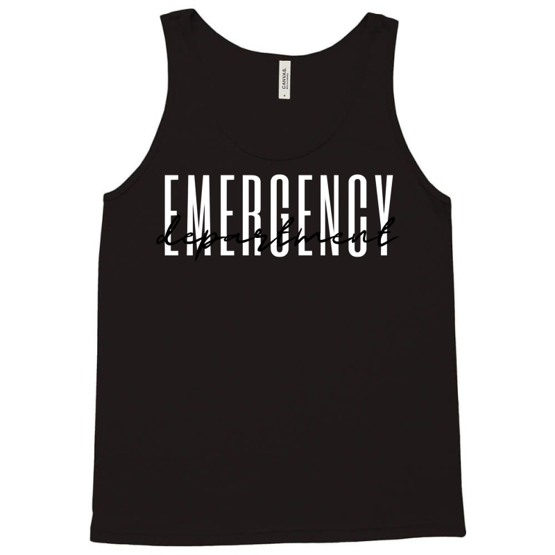 Emergency Department Emergency Room Healthcare Nursing Sweatshirt Tank Top | Artistshot