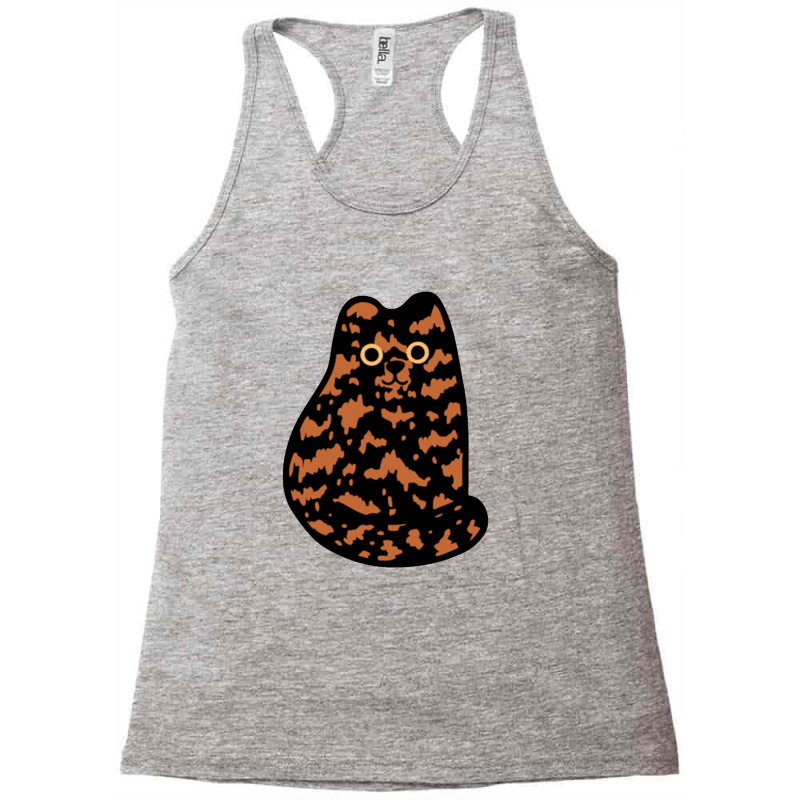 Tortoiseshell Tortie Cute Cat Racerback Tank by joroknowae | Artistshot