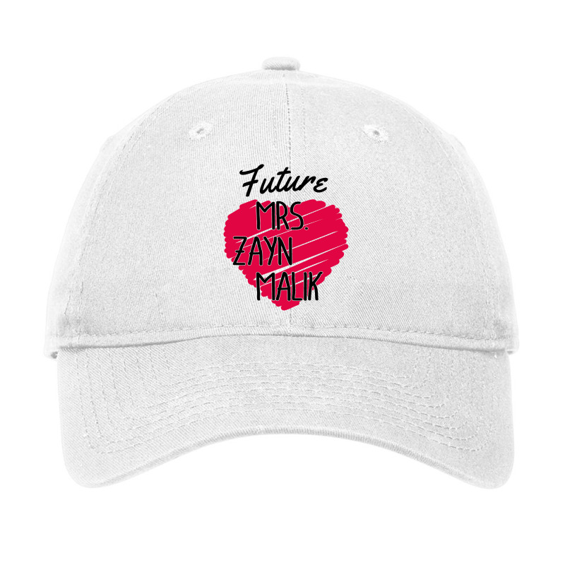 One Direction Future Mrs Zayn Malik Love Heart Adjustable Cap | Artistshot