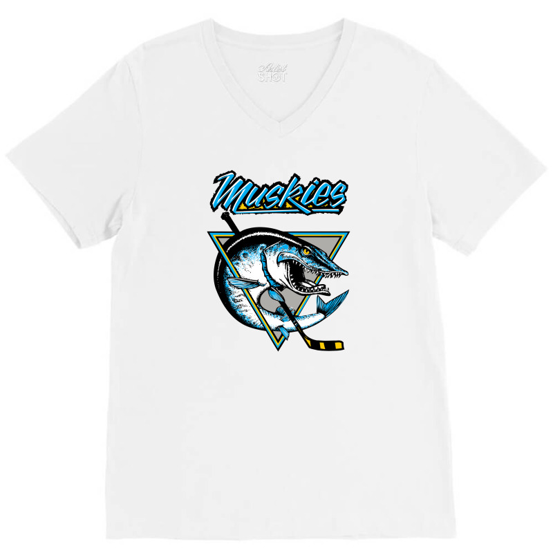 Lindsay Muskies V-neck Tee | Artistshot