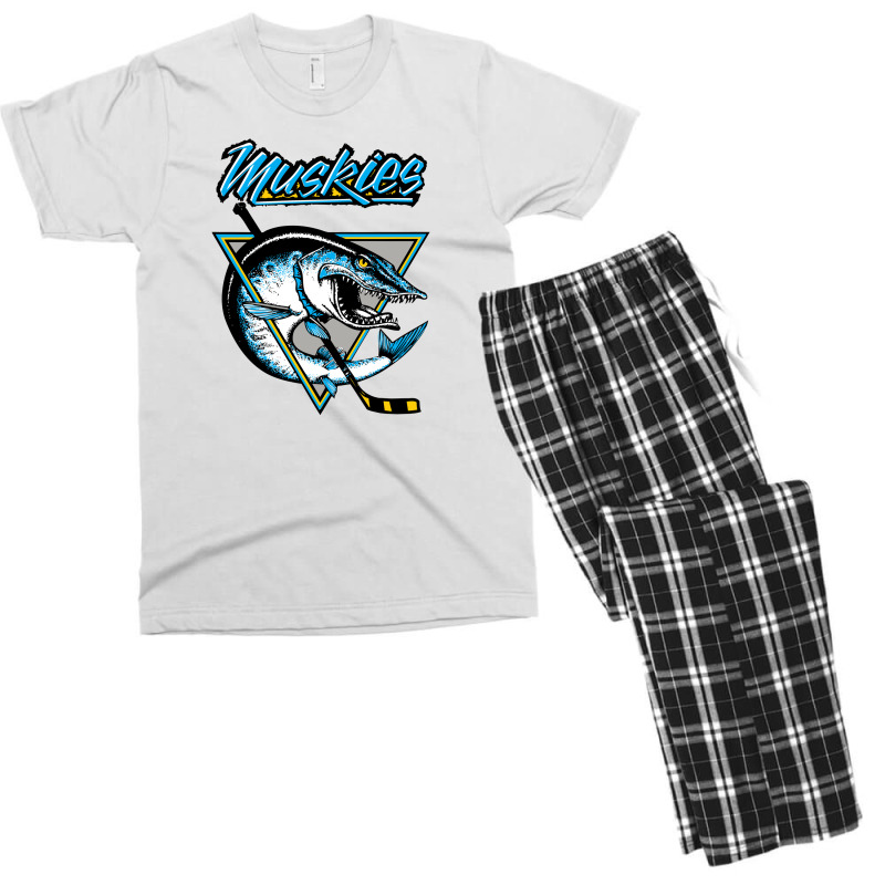 Lindsay Muskies Men's T-shirt Pajama Set | Artistshot