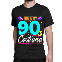 Womens 90s Generation Retro Music Lover Costume Party Nineties Charact Classic T-shirt | Artistshot