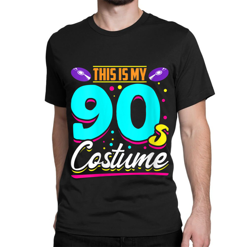 Womens 90s Generation Retro Music Lover Costume Party Nineties Charact Classic T-shirt | Artistshot