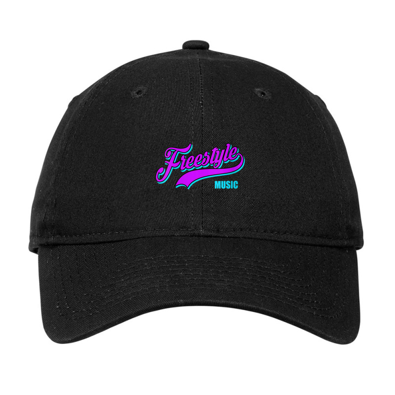 Womens Freestyle Music Retro Script Lettering Love The 80s Gifts Men Adjustable Cap by FrederickDesign | Artistshot