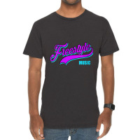 Womens Freestyle Music Retro Script Lettering Love The 80s Gifts Men Vintage T-shirt | Artistshot