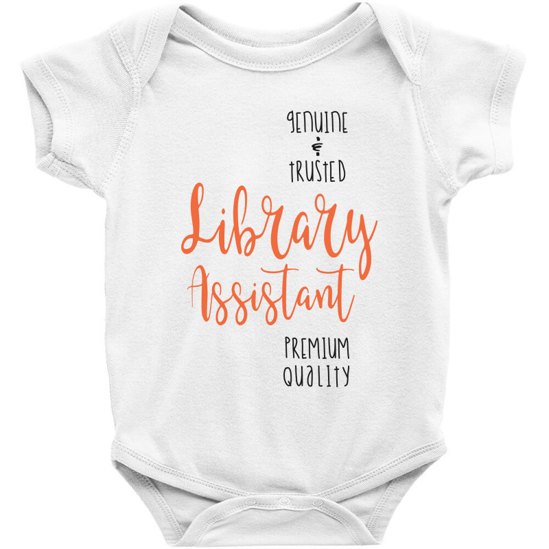 Library Assistant Genuine Baby Bodysuit by cidolopez | Artistshot