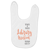 Library Assistant Genuine Baby Bibs | Artistshot