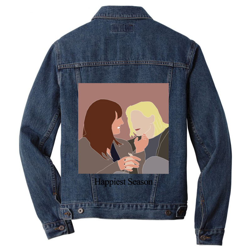 Happiest Holiday Friends Men Denim Jacket | Artistshot