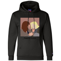 Happiest Holiday Friends Champion Hoodie | Artistshot