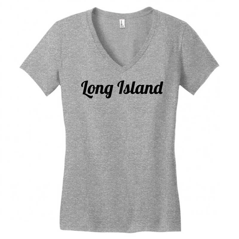 Top That Says   Long Island  Ny Gift   New York City  Raglan Baseball Women's V-Neck T-Shirt by roopeedwrich76 | Artistshot