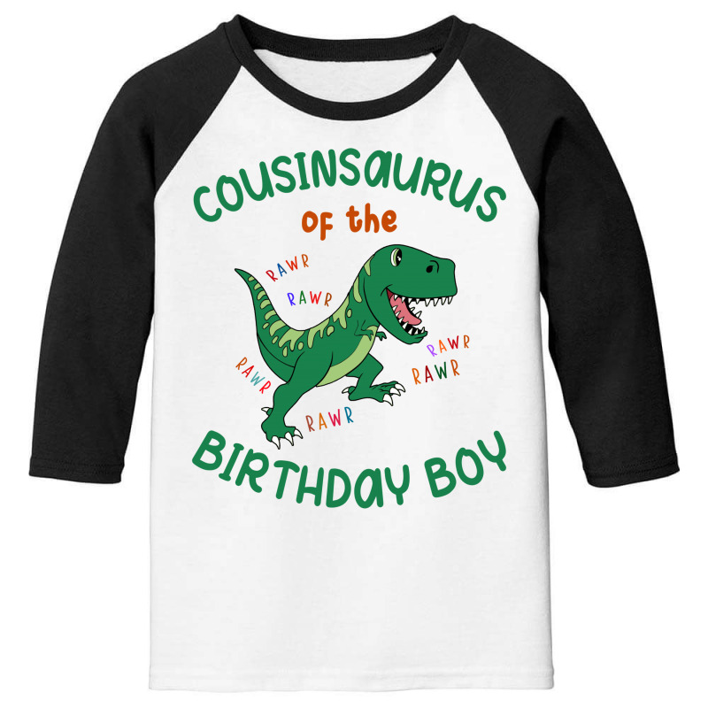 Cousinsaurus Youth 3/4 Sleeve | Artistshot