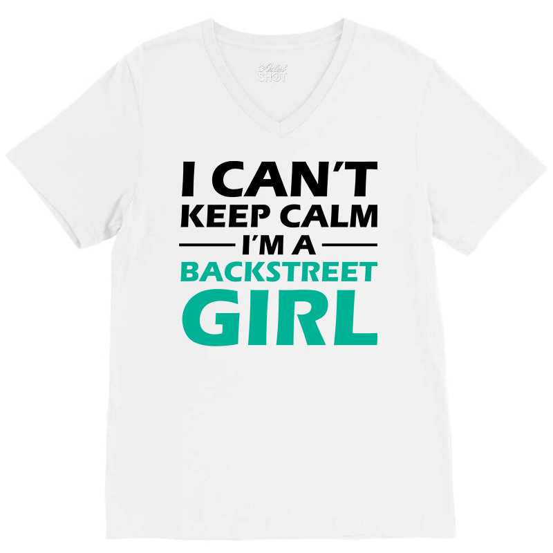 Backstreet Girl V-Neck Tee by banjarstore | Artistshot