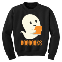 Halloween Booooks T  Shirt Booooks. Funny Books Reader Halloween Costu Youth Sweatshirt | Artistshot