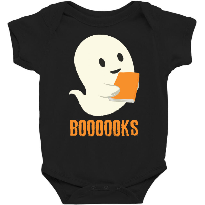 Halloween Booooks T  Shirt Booooks. Funny Books Reader Halloween Costu Baby Bodysuit | Artistshot