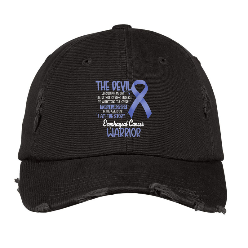 I Am The Storm Esophageal Cancer Warrior Vintage Cap | Artistshot