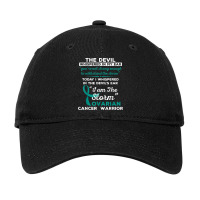 I Am The Storm Ovarian Cancer Warrior Adjustable Cap | Artistshot