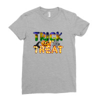 Trick Or Treat Ladies Fitted T-shirt | Artistshot