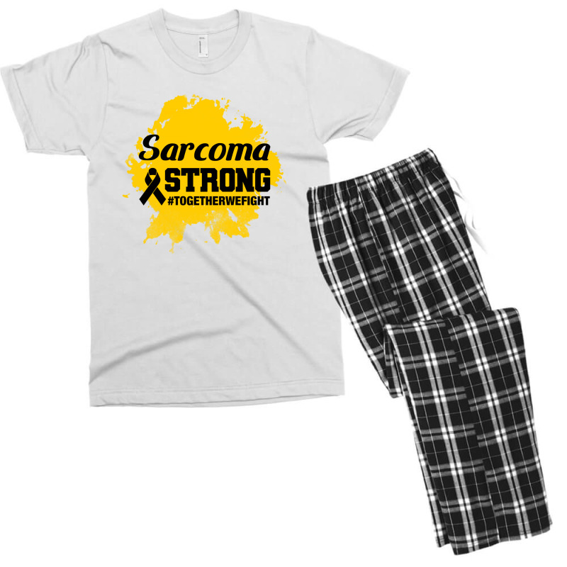 Sarcoma Strong Men's T-shirt Pajama Set | Artistshot