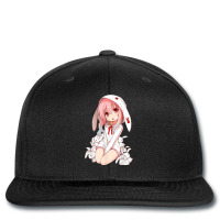 Kawaii Anime Girl Easter Bunny  Atomic Bullfrog Studios Printed Hat | Artistshot