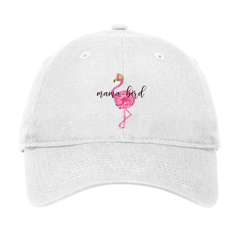 Flower Pink Mama Bird Momma Flamingo Summer Sea 2019 Floral Adjustable Cap by sieuduong86 | Artistshot