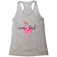 Flower Pink Mama Bird Momma Flamingo Summer Sea 2019 Floral Racerback Tank | Artistshot