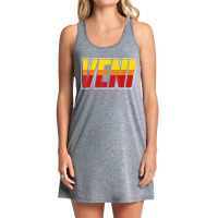 Veni Funny Latin Joke Came Language Humor Jokes Tank Dress | Artistshot