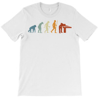 Billiards Evolution Billiard Player Retro Vintage Billiards T Shirt T-shirt | Artistshot