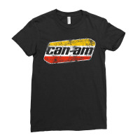 Canam Vintage Original Atv Utv Off Road Gift Raglan Baseball Tee Ladies Fitted T-shirt | Artistshot