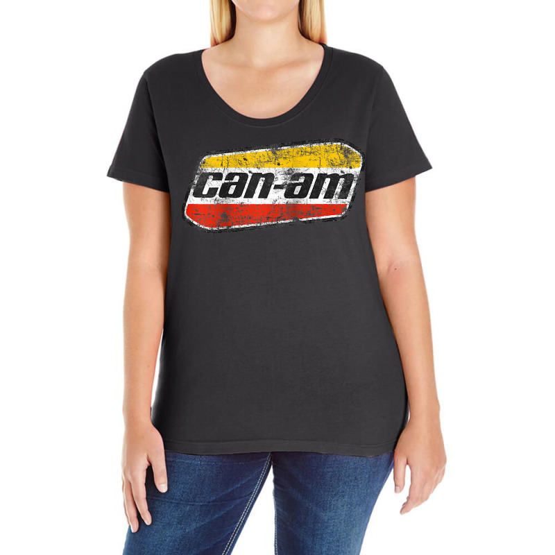 Canam Vintage Original Atv Utv Off Road Gift Raglan Baseball Tee Ladies Curvy T-Shirt by roopeedwrich76 | Artistshot