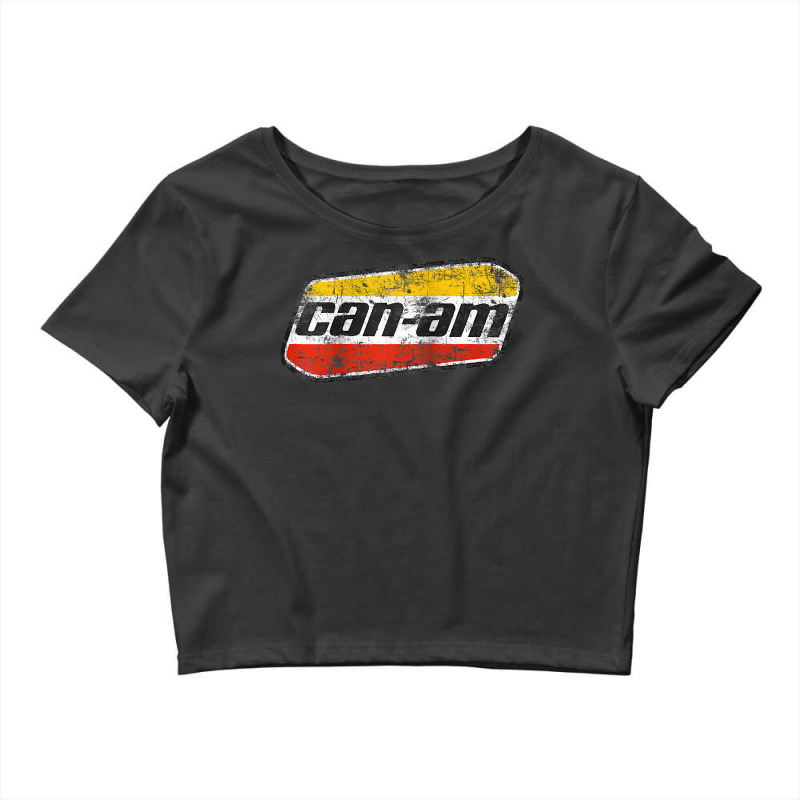 Canam Vintage Original Atv Utv Off Road Gift Raglan Baseball Tee Crop Top by roopeedwrich76 | Artistshot