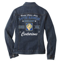 34th Armor Regiment T Shirt Ladies Denim Jacket | Artistshot