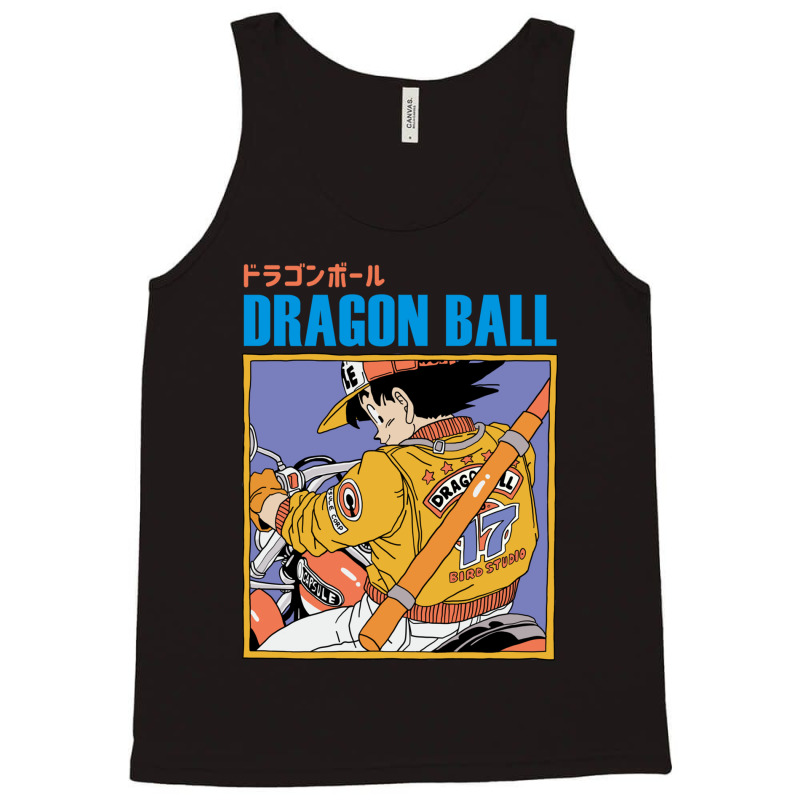 Goku Riding A Motocycle Tank Top by Ha Thu | Artistshot