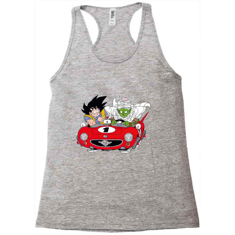 Piccolo And Goku Go To Driving School Racerback Tank by Ha Thu | Artistshot