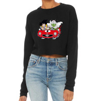 Piccolo And Goku Go To Driving School Cropped Sweater | Artistshot