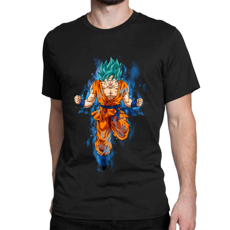 Super Saiyan Blue Goku Classic T-shirt by Ha Thu | Artistshot