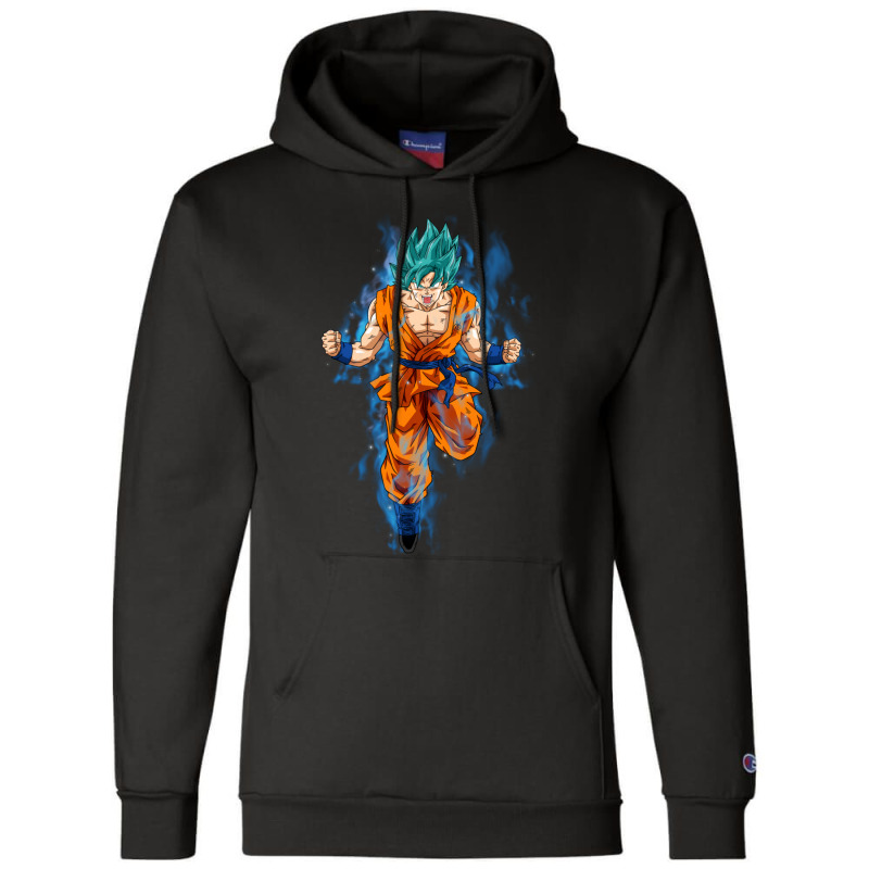 Super Saiyan Blue Goku Champion Hoodie by Ha Thu | Artistshot