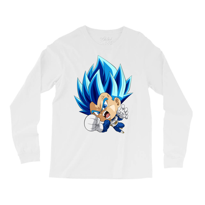 Vegeta Super Blue Evolution Long Sleeve Shirts by Ha Thu | Artistshot