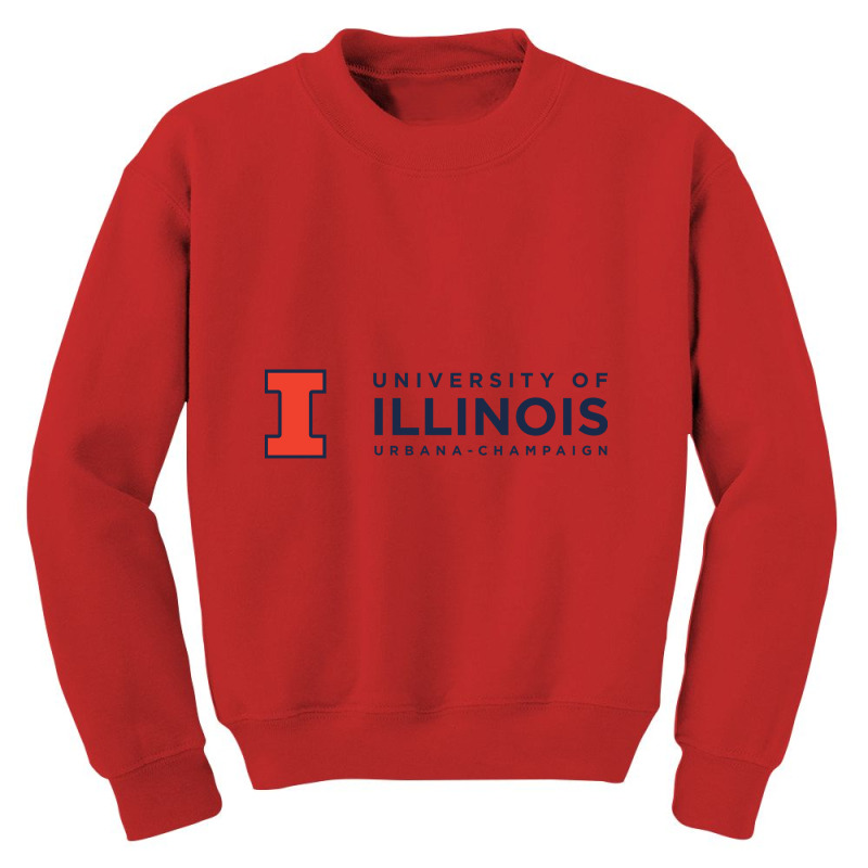 University Of Illinois At Urbana Champaign Youth Sweatshirt by Elishabeth | Artistshot