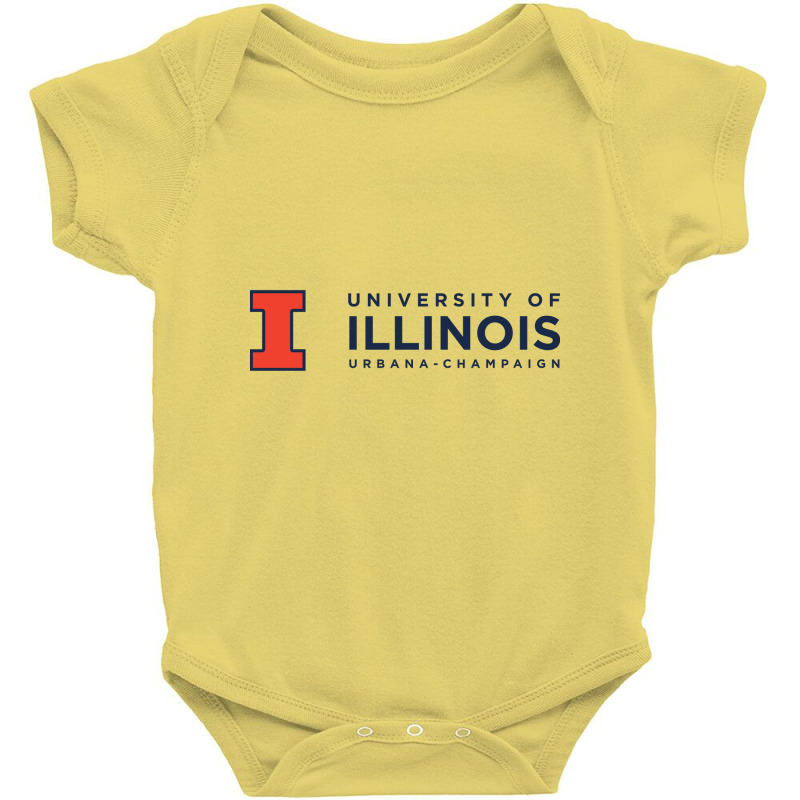 University Of Illinois At Urbana Champaign Baby Bodysuit by Elishabeth | Artistshot