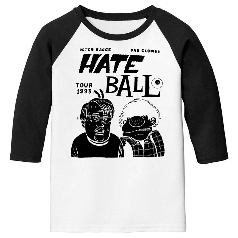 Hate Ball Eight Black Youth 3/4 Sleeve by ersorgar | Artistshot