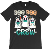 Boo Boo Crew Nurse Halloween Ghost Costume Matching T Shirt Copy T-shirt | Artistshot