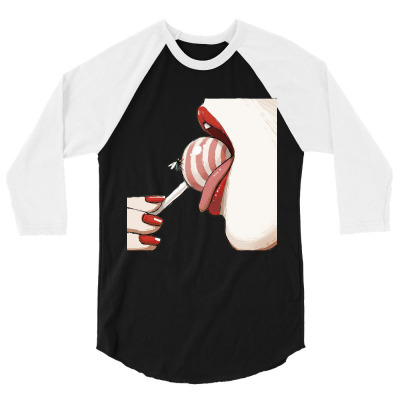 Lollipop 3/4 Sleeve Shirt Designed By Megadenz