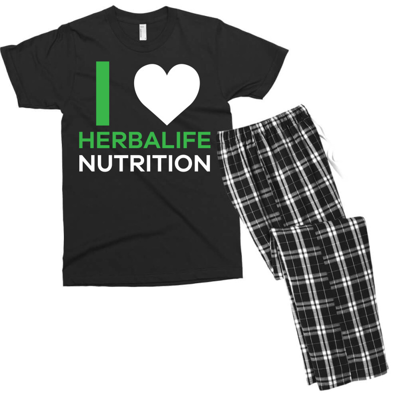 Custom I Love Herbalife Nutrition T Shirt Men S T Shirt Pajama Set By Hung Artistshot