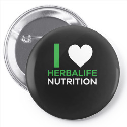 Custom I Love Herbalife Nutrition T Shirt Pin Back Button By Hung Artistshot